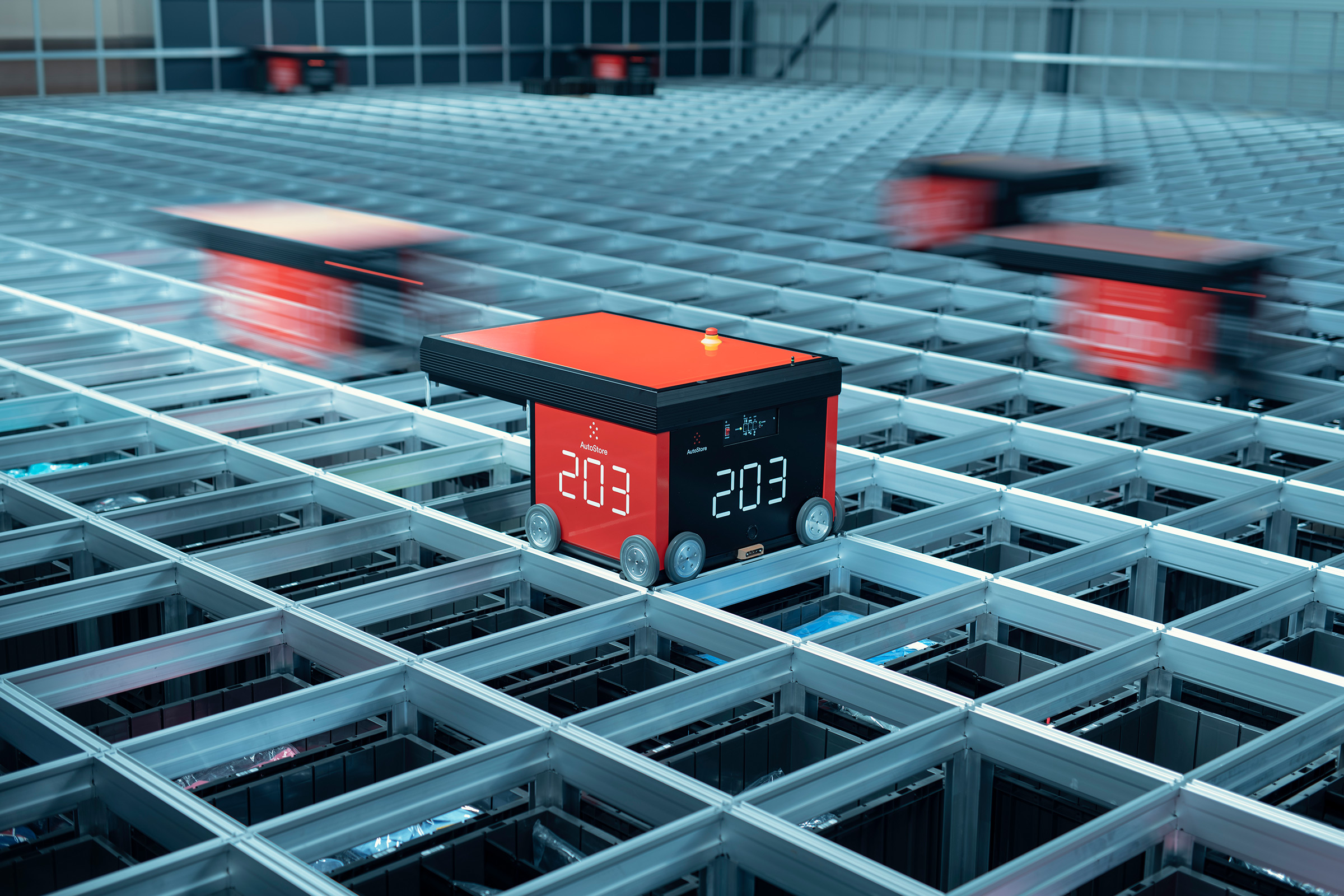 AutoStore Robotic Cube Technology